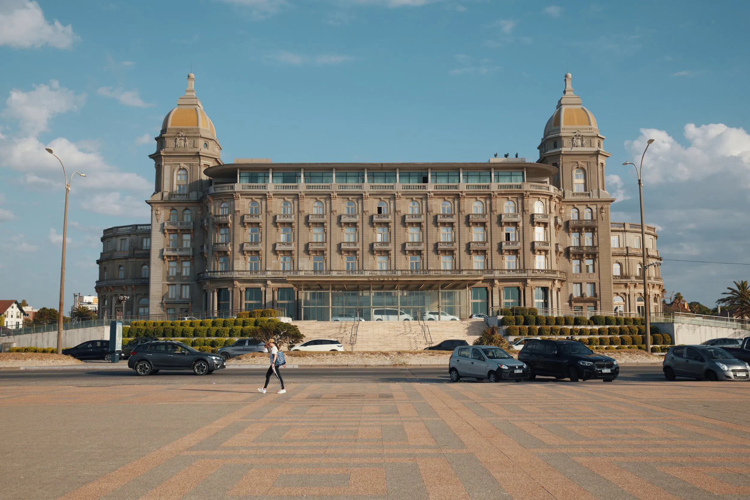 The Hotel Carrasco seen from across the avenue