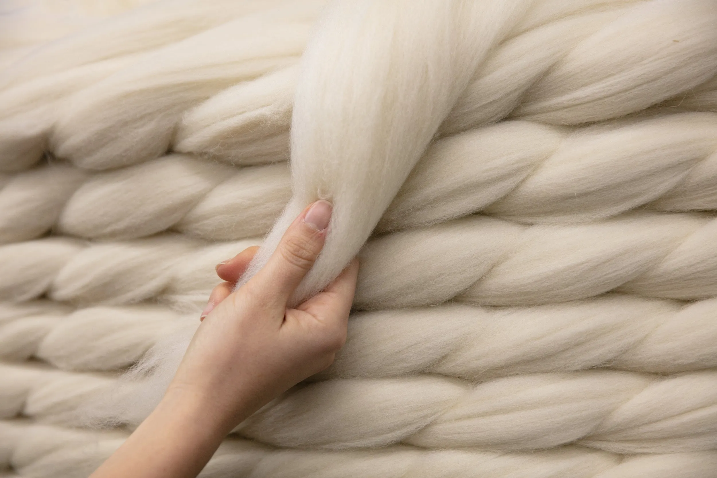 Calmo, the production process of a Uruguayan wool brand