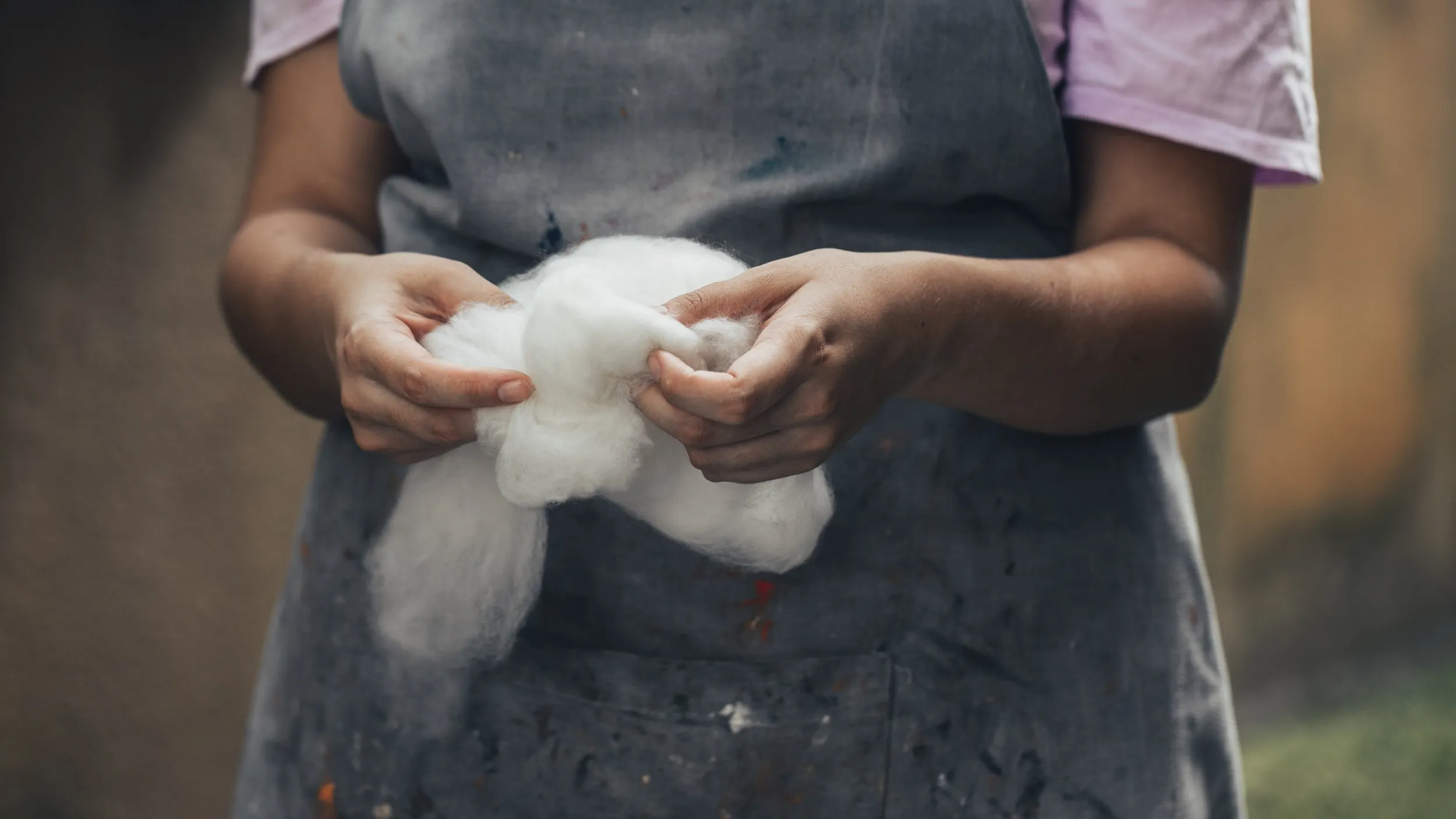 Calmo, the production process of a Uruguayan wool brand