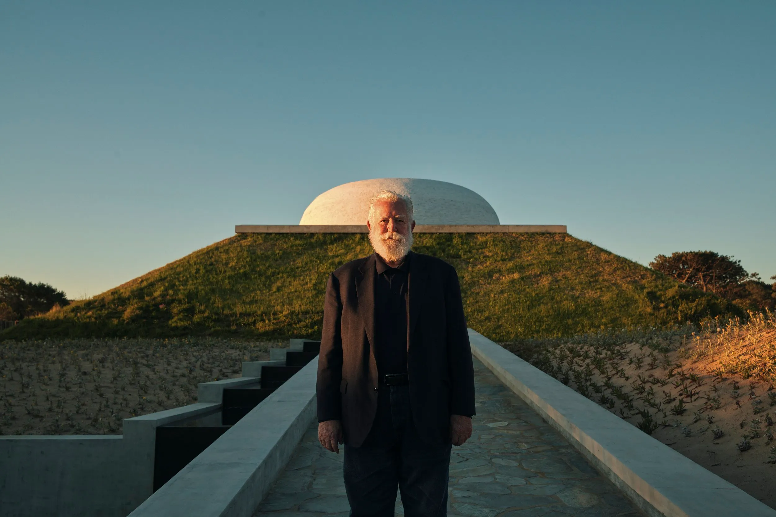 A story for AD Germany, photographing the opening of James Turrell's Skyspace in José Ignacio, Maldonado, Uruguay