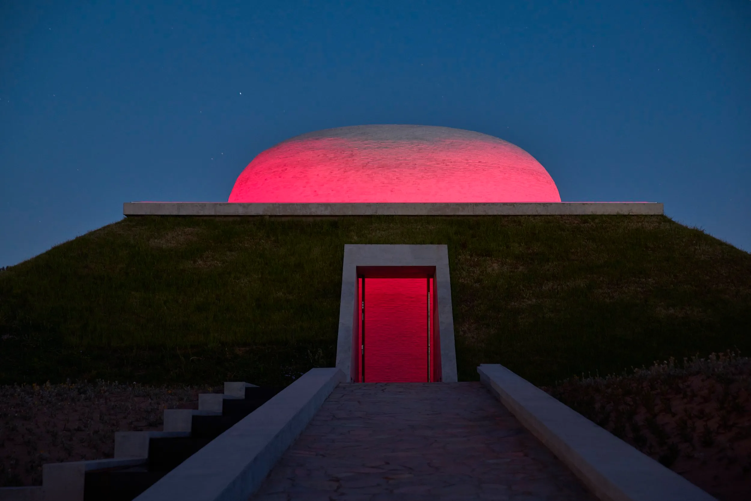 A story for AD Germany, photographing the opening of James Turrell's Skyspace in José Ignacio, Maldonado, Uruguay